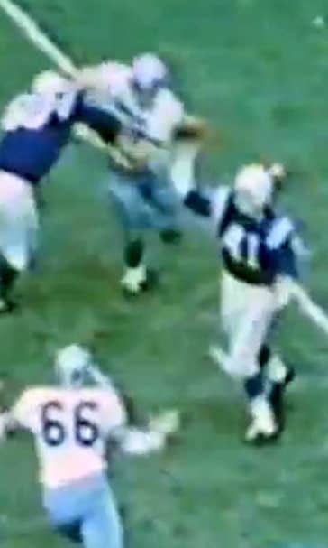When an NFL team turned to a running back to play quarterback